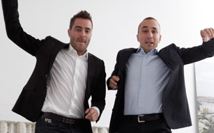 Clemens und Florian Stieger, die beiden geschäftsführenden Gesellschafter bei GfP.